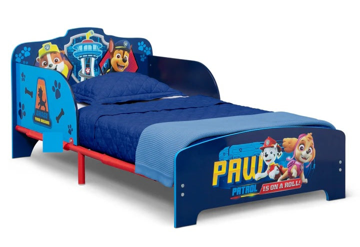 PAW Patrol Wood & Metal Toddler Bed