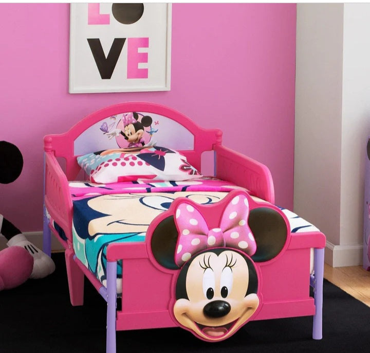 Minnie Mouse Plastic 3D Toddler Bed
