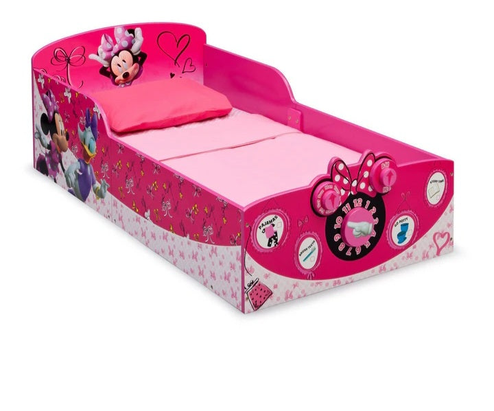 Minnie Mouse Interactive Wood Toddler Bed