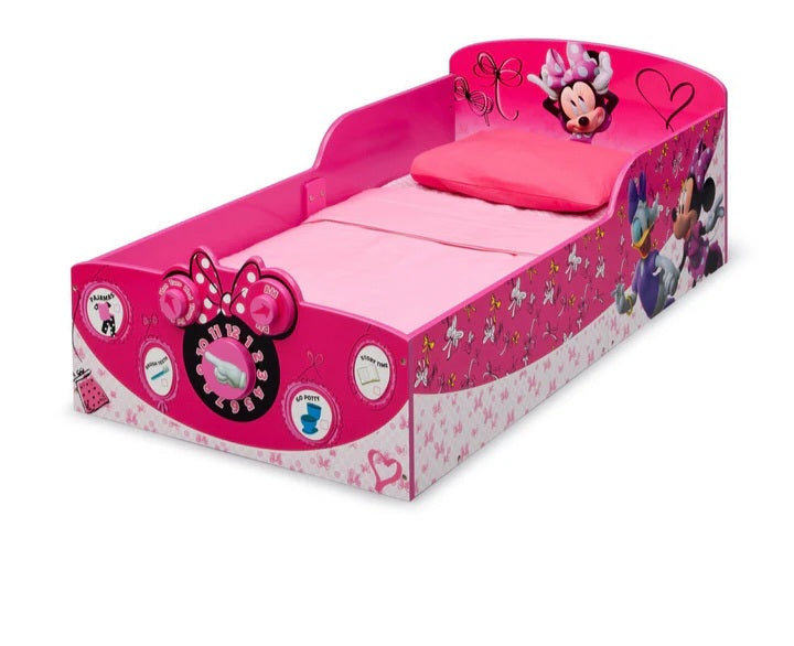 Minnie Mouse Interactive Wood Toddler Bed