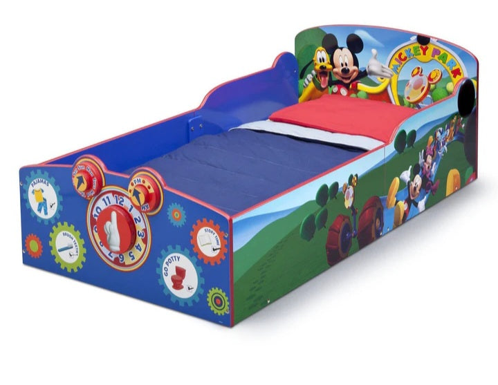 Mickey Mouse Interactive Wood Toddler Bed