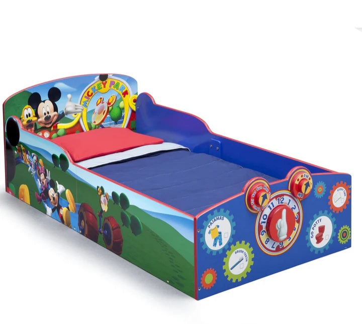 Mickey Mouse Interactive Wood Toddler Bed