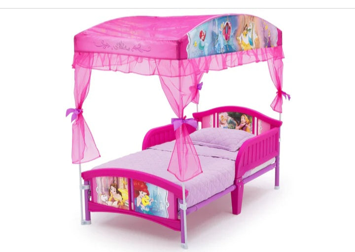 Disney Princess Canopy Toddler Bed
