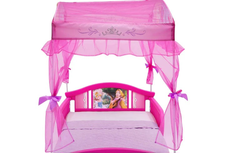 Disney Princess Canopy Toddler Bed