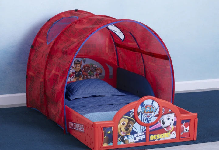 PAW Patrol Sleep and Play Toddler Bed with Tent