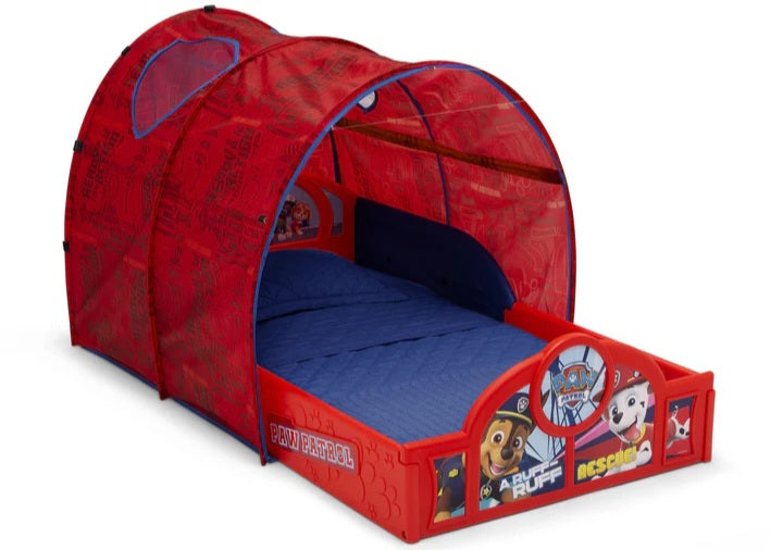 PAW Patrol Sleep and Play Toddler Bed with Tent