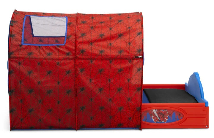 Spider-Man Sleep and Play Toddler Bed with Tent