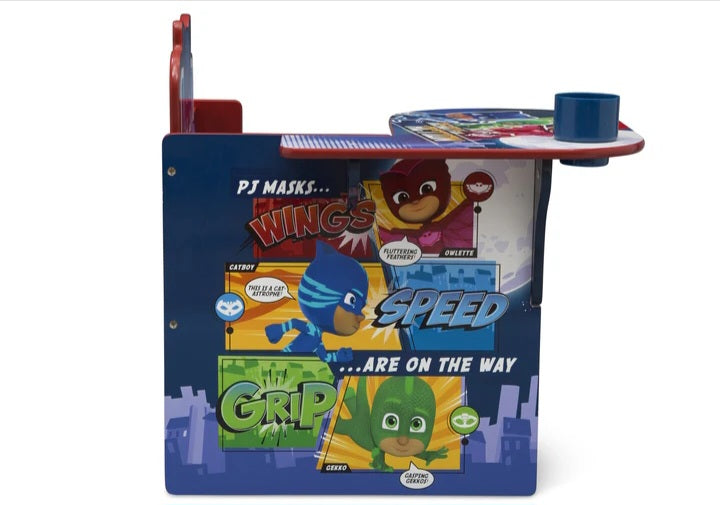 PJ Masks Chair Desk with Storage Bin