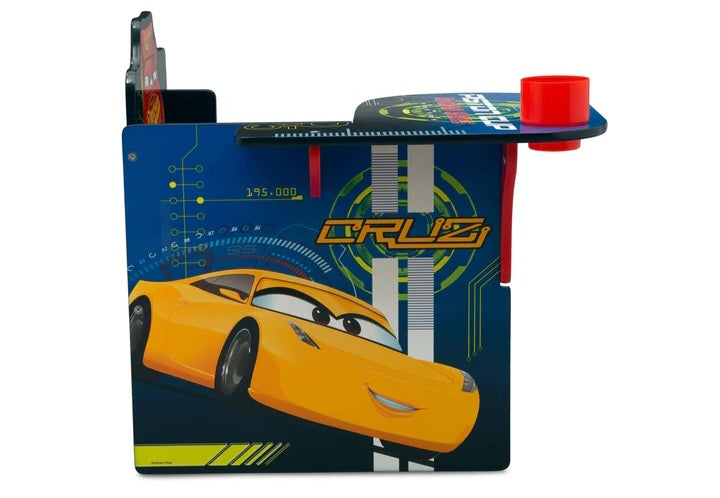 Cars Chair Desk with Storage Bin