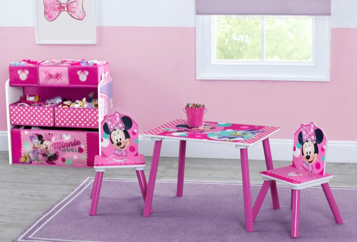 Minnie Mouse 4-Piece Playroom Solution Set