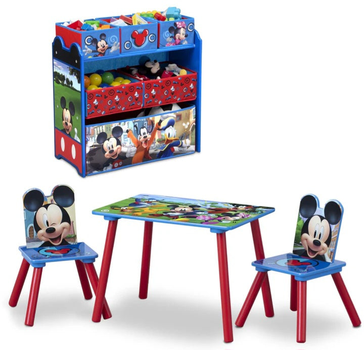 Mickey Mouse 4-Piece Playroom Solution Set