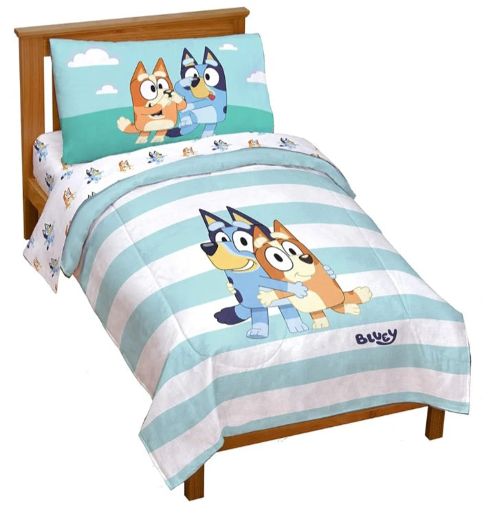Bluey 4 piece Bed Set!