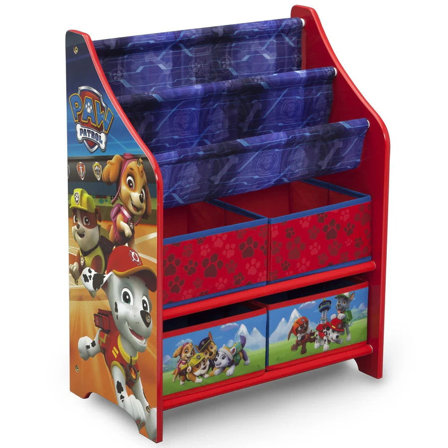 PAW Patrol Book & Toy Organizer