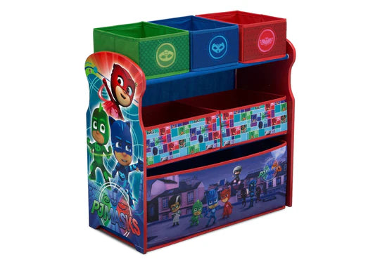 Pj Masks Multi-Bin Toy Organizer