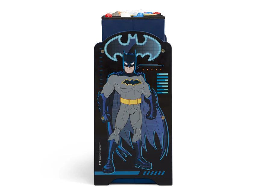 Batman Design & Store 6-Bin Toy Storage Organizer