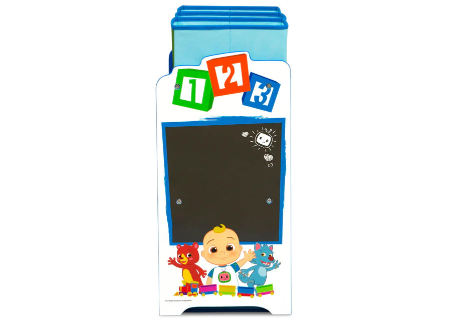 CoComelon Design & Store 6-Bin Toy Storage Organizer