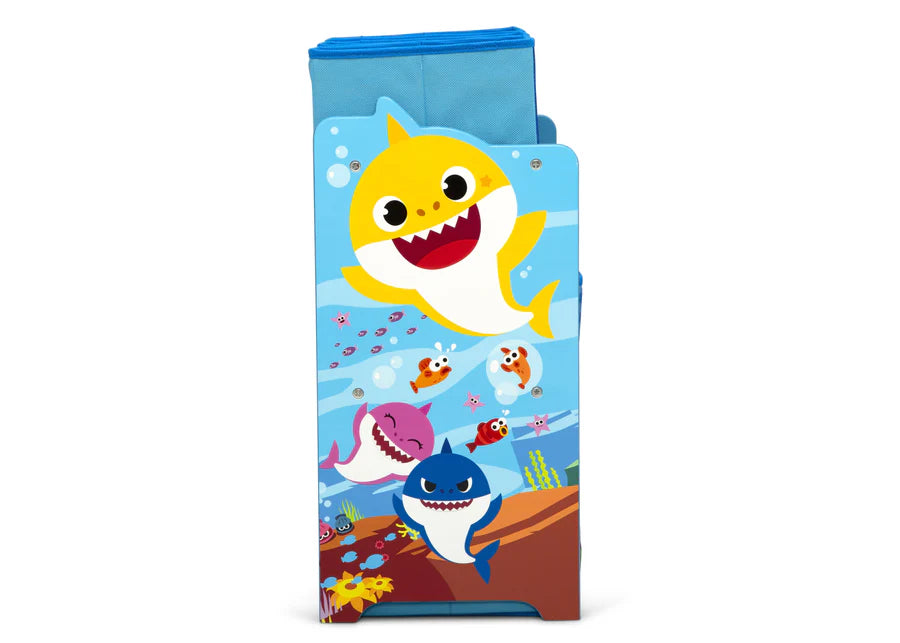 Baby Shark Design & Store 6-Bin Toy Storage Organizer