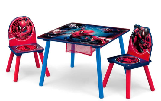 Marvel Spider-Man Table with 2 Chairs