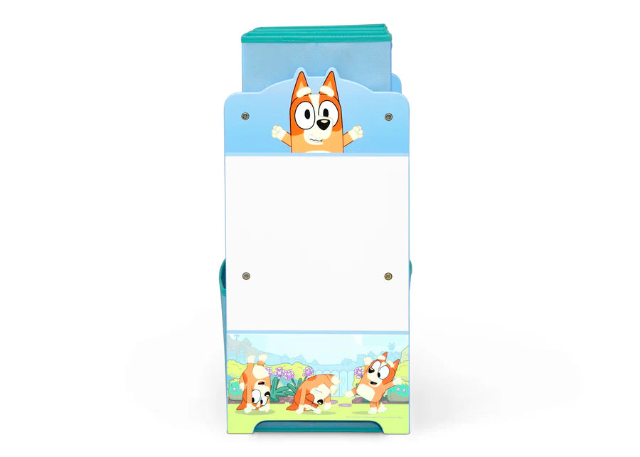 Bluey 6-Bin Design and Store Toy Organizer